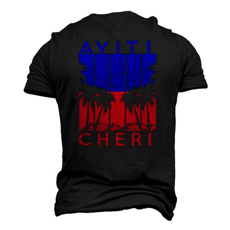 Haitian Haiti Ayiti Cheri Haiti Vacation Men's 3D T-Shirt Back Print