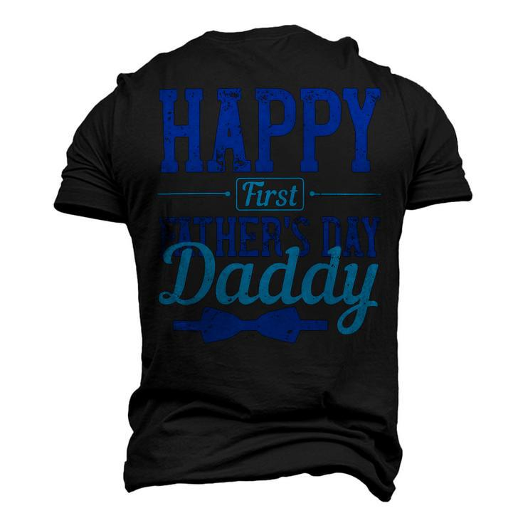 Happy First Fathers Day Daddy Men's 3D Print Graphic Crewneck Short Sleeve T-shirt
