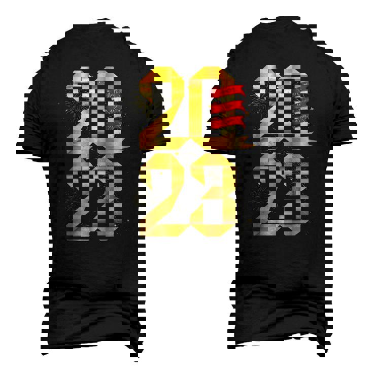 Happy New Year 2023 New Years Eve Party Supplies Nye Men's 3D T-Shirt Back Print