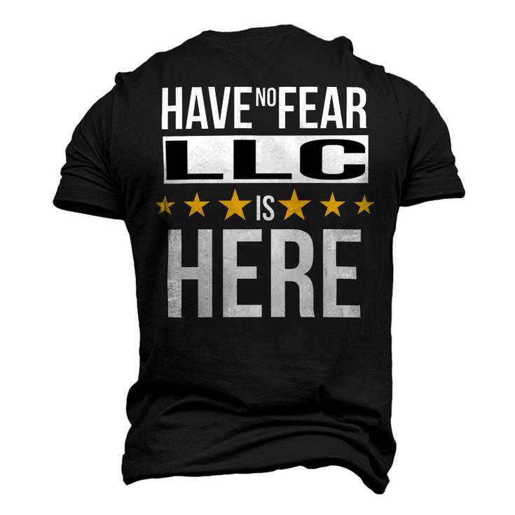 Have No Fear Llc Is Here Name Men's 3D Print Graphic Crewneck Short Sleeve T-shirt