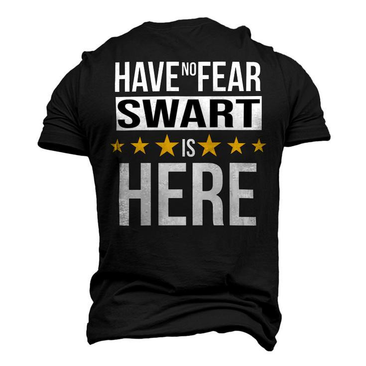 Have No Fear Swart Is Here Name Men's 3D Print Graphic Crewneck Short Sleeve T-shirt