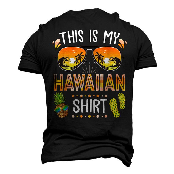 This Is My Hawaiian Aloha Hawaii Beach Summer Vacation Men's 3D T-Shirt Back Print