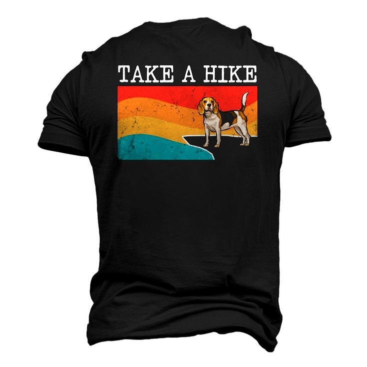 Take A Hike Beagle Graphic Hiking Men's 3D T-Shirt Back Print