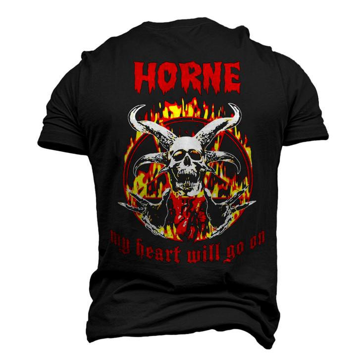Horne Name Horne Name Halloween Men's 3D T-shirt Back Print