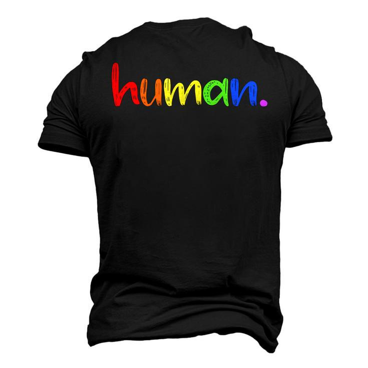 Human Lgbt Lesbian Pride Gay Pride Lgbt Pride Men's 3D T-Shirt Back Print