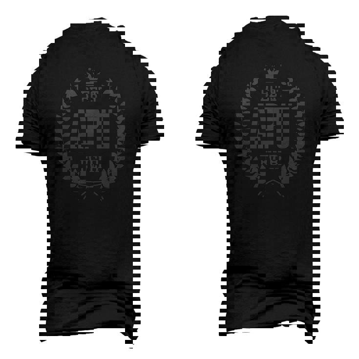 Hungarian Dad Apu Apparel Best Apu Ever Men's 3D T-Shirt Back Print
