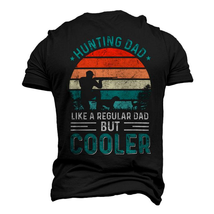 Hunting Dad Like A Regular Dad But Cooler Fathers Day Hunt Design Men's 3D Print Graphic Crewneck Short Sleeve T-shirt
