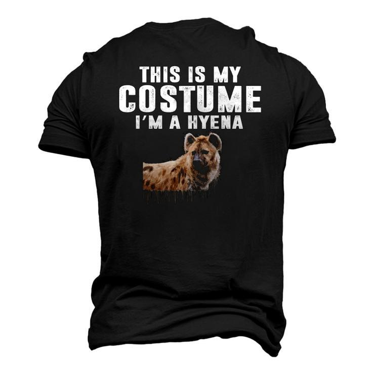 This Is My Hyena Costume Animal Graphic Halloween Men's 3D T-Shirt Back Print