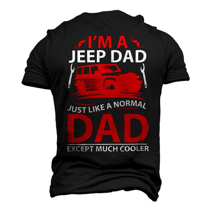 Im Ajeep Dad Men's 3D Print Graphic Crewneck Short Sleeve T-shirt