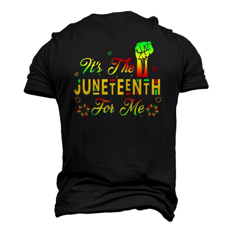 Its The Juneteenth For Me Free-Ish Since 1865 Independence Men's 3D T-Shirt Back Print