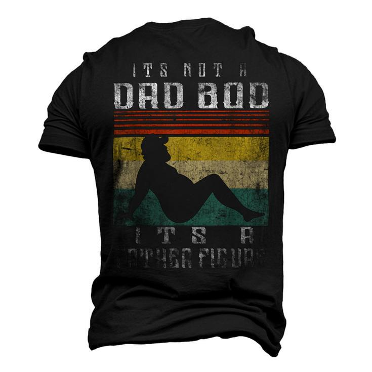 Its Not A Dad Bod Its A Father Figure Fathers Day Vintage Men's 3D Print Graphic Crewneck Short Sleeve T-shirt