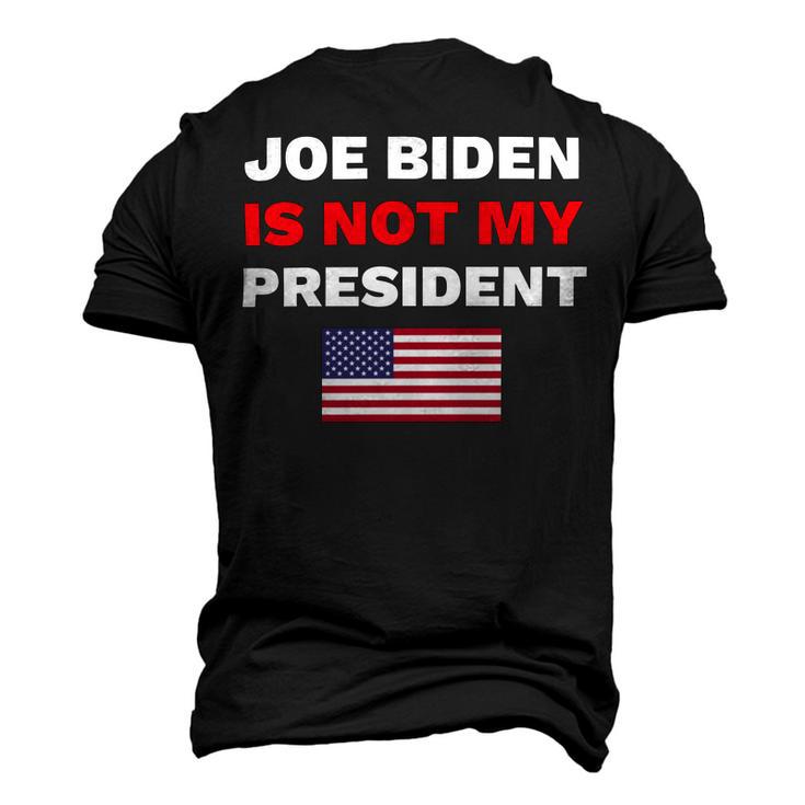 Joe Biden Is Not My President Not My President Men's 3D Print Graphic Crewneck Short Sleeve T-shirt