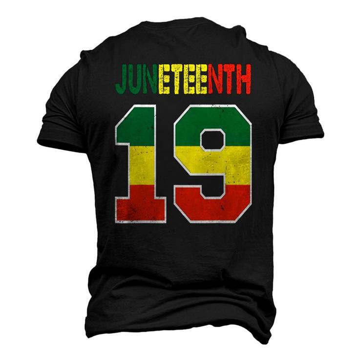 Juneteenth African American 19Th June Men's 3D T-Shirt Back Print