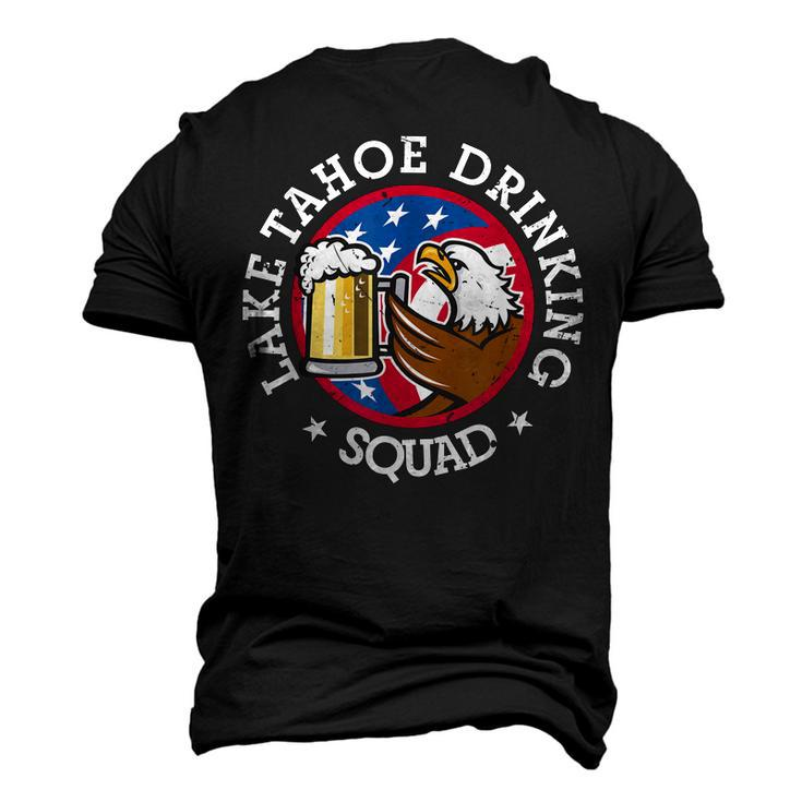 Lake Tahoe Drinking Squad July 4Th Party Costume Beer Lovers Men's 3D T-shirt Back Print