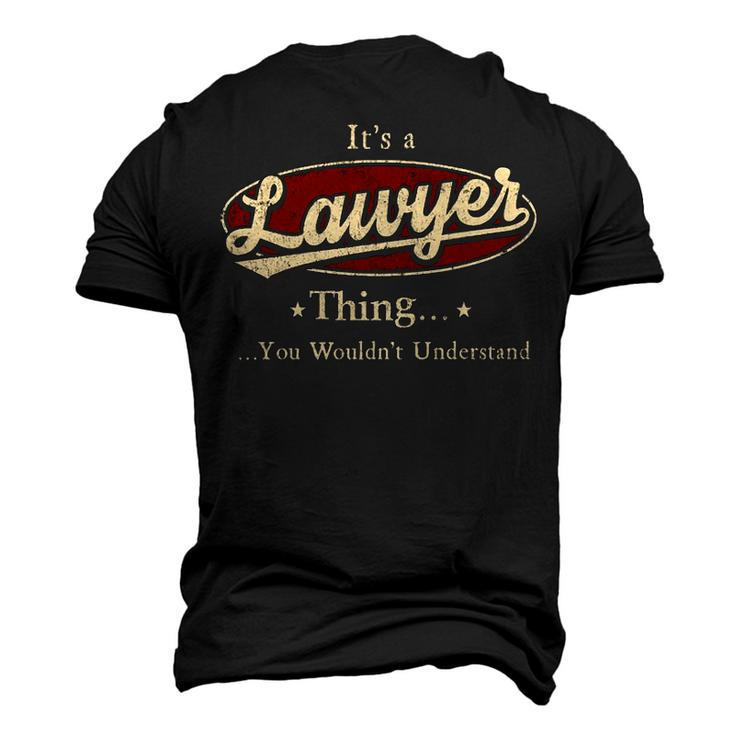 Lawyer Shirt Personalized Name T Shirt Name Print T Shirts Shirts With Name Lawyer Men's 3D T-shirt Back Print