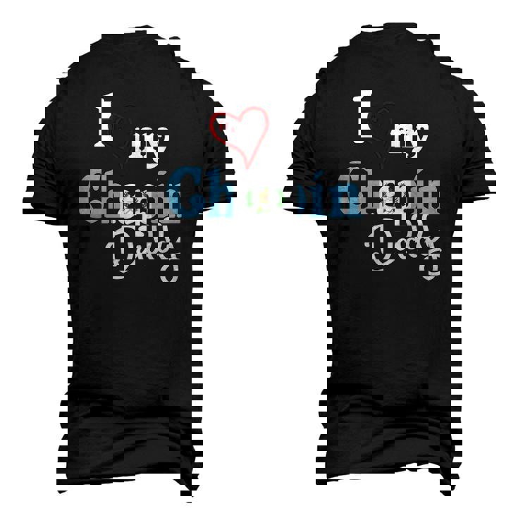 I Love My Chapin Daddy Camisetas De Guatemala Chapin Men's 3D T-Shirt Back Print