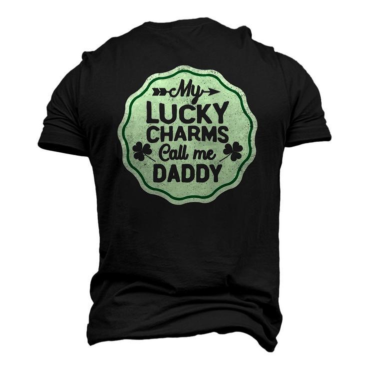 My Lucky Charms Call Me Daddy St Patricks Day Men's 3D T-Shirt Back Print