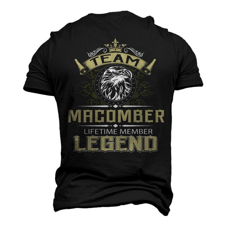 Macomber Name Team Macomber Lifetime Member Legend Men's 3D T-shirt Back Print