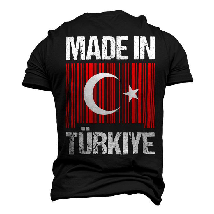 Made In Turkey Flag Turkish 8 Shirt Men's 3D Print Graphic Crewneck Short Sleeve T-shirt