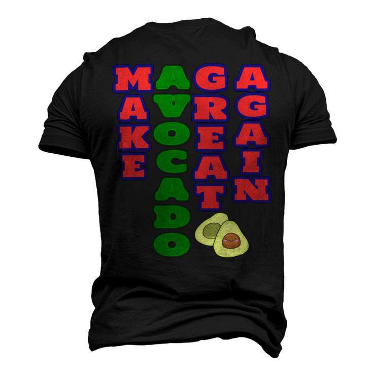 Make Avocado Great Again Men's 3D Print Graphic Crewneck Short Sleeve T-shirt