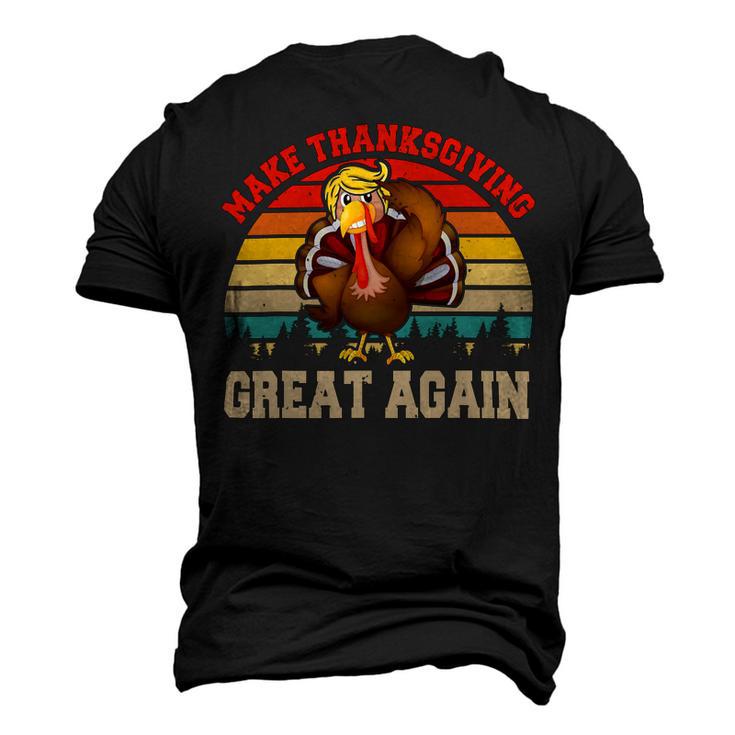 Make Thanksgiving Great Again Funny 4 Shirt Men's 3D Print Graphic Crewneck Short Sleeve T-shirt