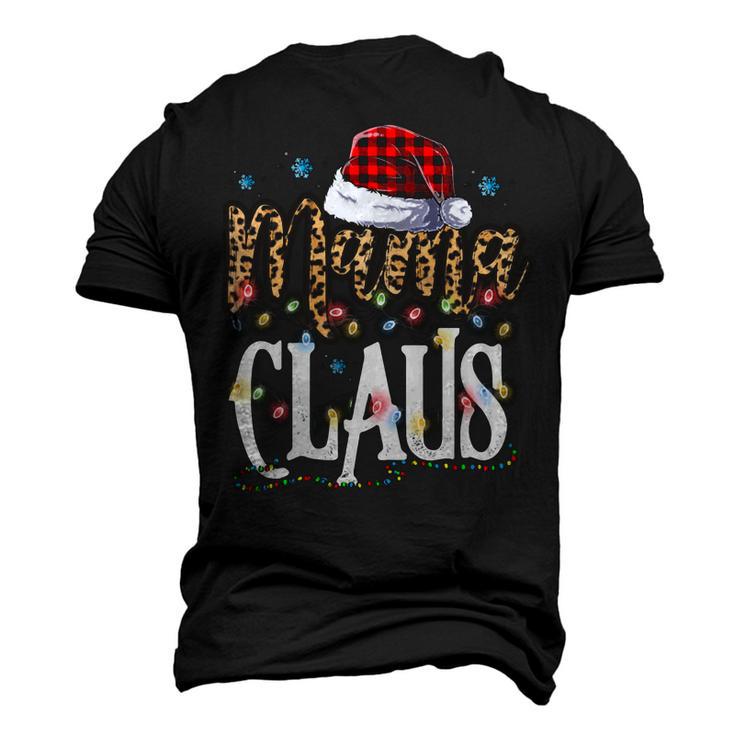 Mama Nana Claus Christmas Pajamas 505 Shirt Men's 3D Print Graphic Crewneck Short Sleeve T-shirt