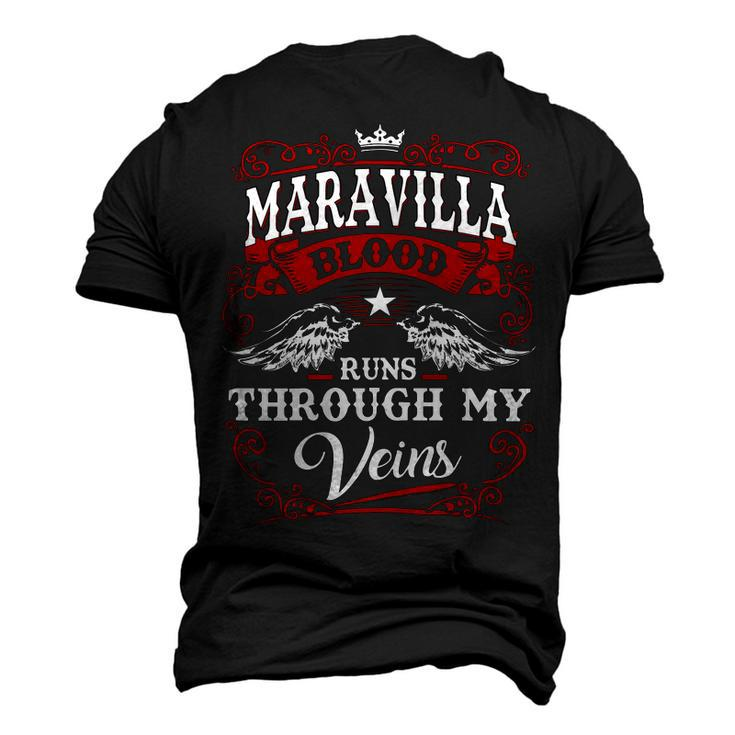 Maravilla Name Shirt Maravilla Family Name V2 Men's 3D Print Graphic Crewneck Short Sleeve T-shirt