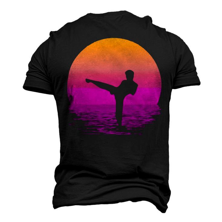 Martial Arts Womens Silhouette Retro 169 Shirt Men's 3D Print Graphic Crewneck Short Sleeve T-shirt