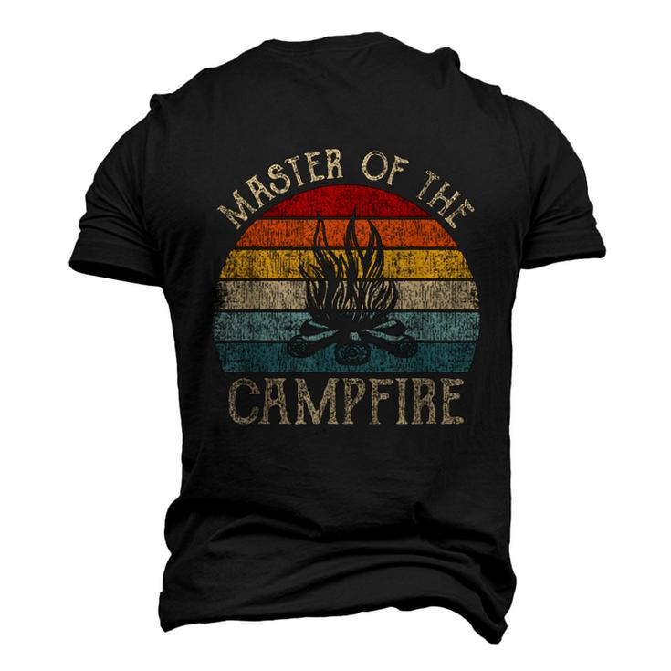 Master Of The Campfire Camping Retro Camper  Men's 3D Print Graphic Crewneck Short Sleeve T-shirt