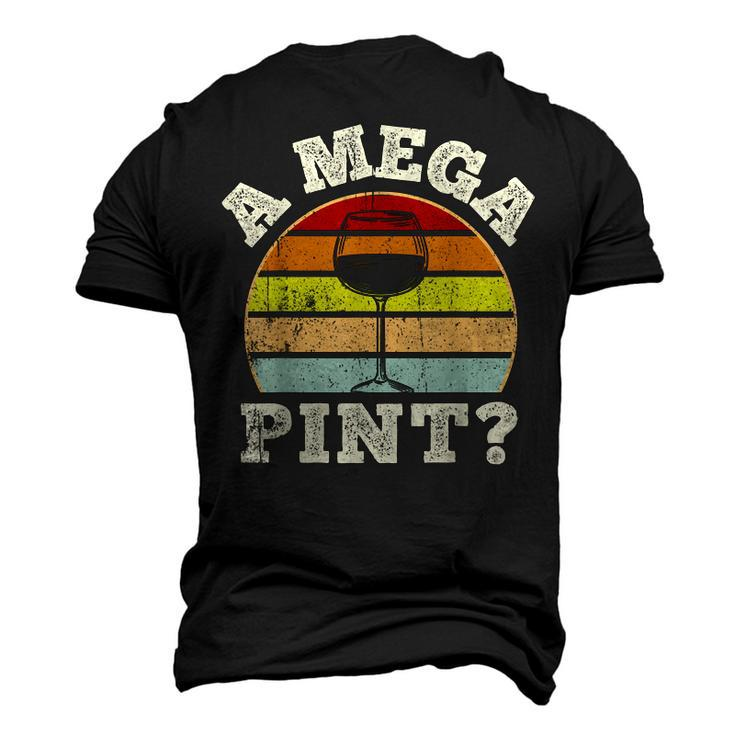 A Mega Pint Men's 3D T-Shirt Back Print