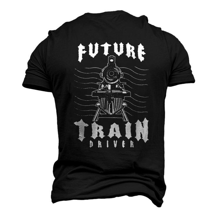 Model Steam Engine Collector Train Lover Future Train Driver  Men's 3D Print Graphic Crewneck Short Sleeve T-shirt