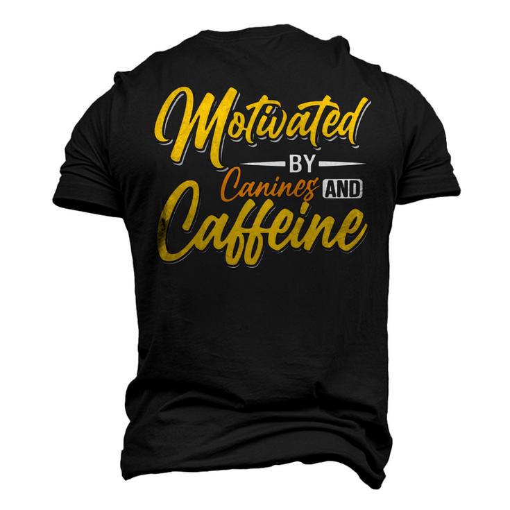 Motivated By Caffeine And Canine  803 Trending Shirt Men's 3D Print Graphic Crewneck Short Sleeve T-shirt