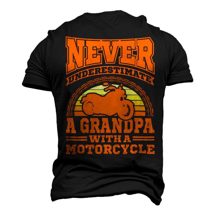 Motorcycle Grandpa Biker S Funny 499 Shirt Men's 3D Print Graphic Crewneck Short Sleeve T-shirt