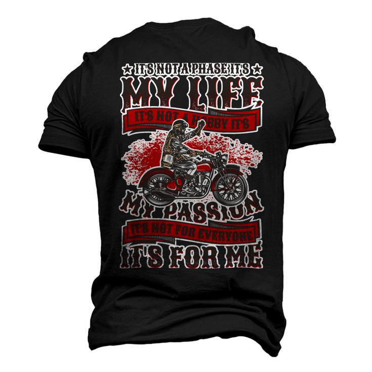 Motorcycle Passion Biker Safety 487 Shirt Men's 3D Print Graphic Crewneck Short Sleeve T-shirt