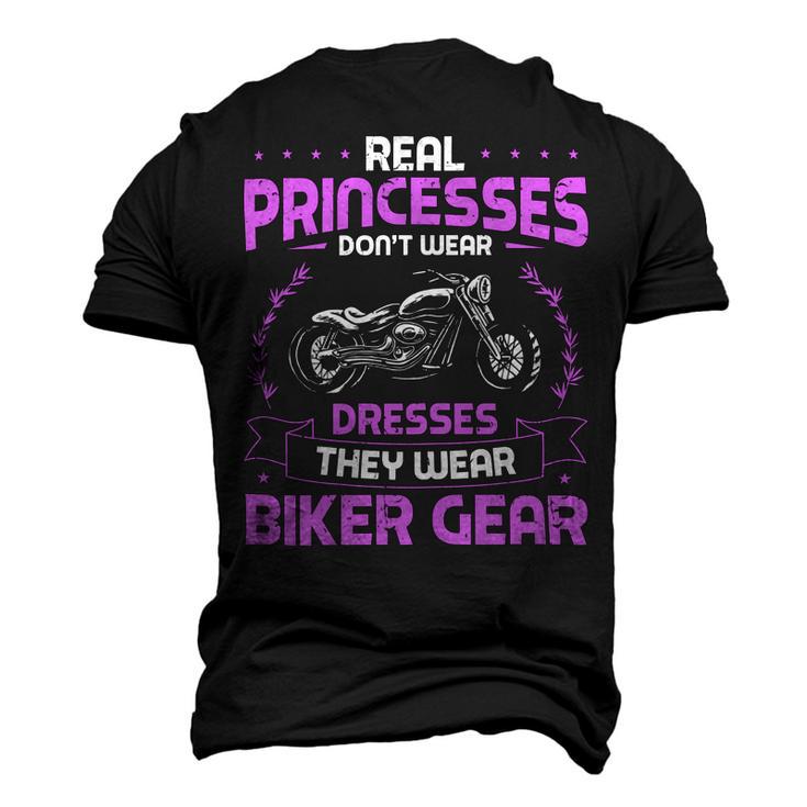 Motorcycle Real Princesses Wear Biker 483 Shirt Men's 3D Print Graphic Crewneck Short Sleeve T-shirt