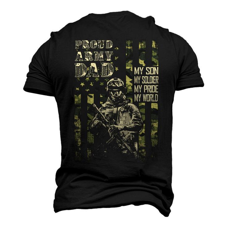 My Son Is A Soldier Proud Army Dad Us 706 Shirt Men's 3D Print Graphic Crewneck Short Sleeve T-shirt