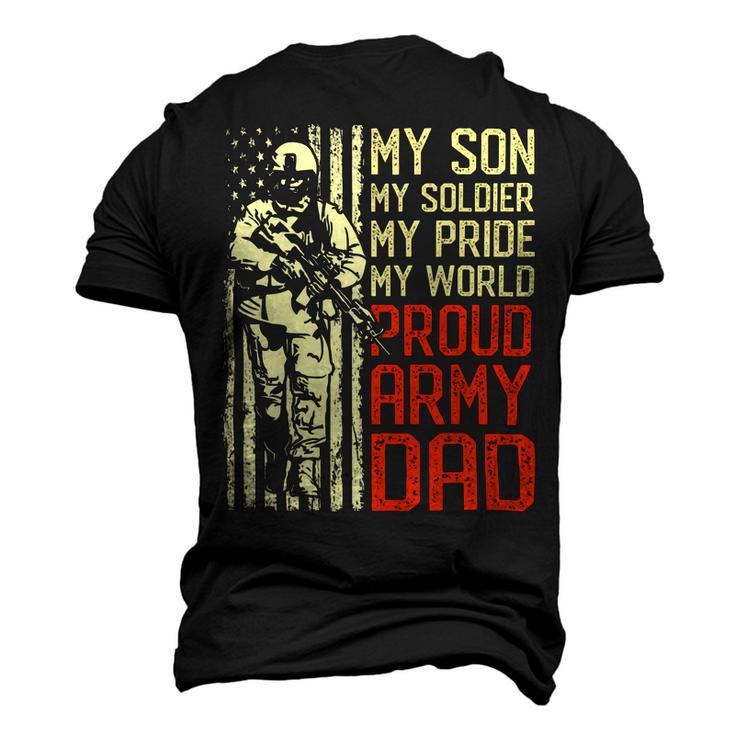 My Son Is Soldier Proud Military Dad 714 Shirt Men's 3D Print Graphic Crewneck Short Sleeve T-shirt