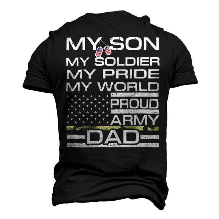 My Son My Soldier Hero Proud Army Dad 702 Shirt Men's 3D Print Graphic Crewneck Short Sleeve T-shirt