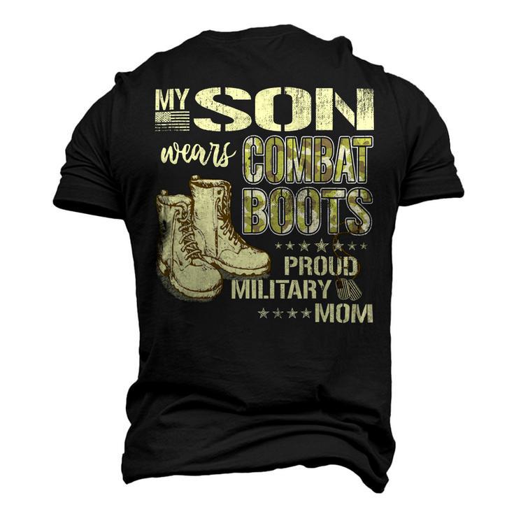 My Son Wears Combat Boots Proud 691 Shirt Men's 3D Print Graphic Crewneck Short Sleeve T-shirt