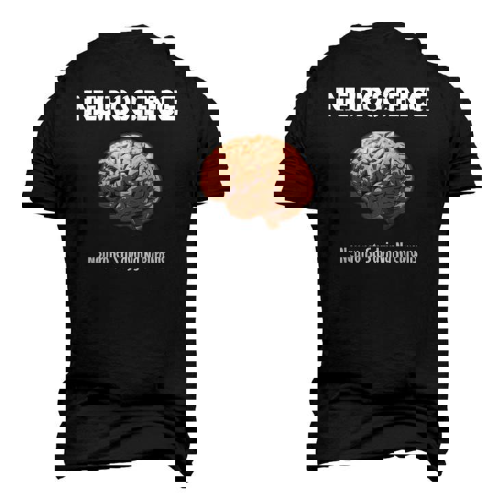 Neuroscience Neurons Studying Neurons Men's 3D T-Shirt Back Print