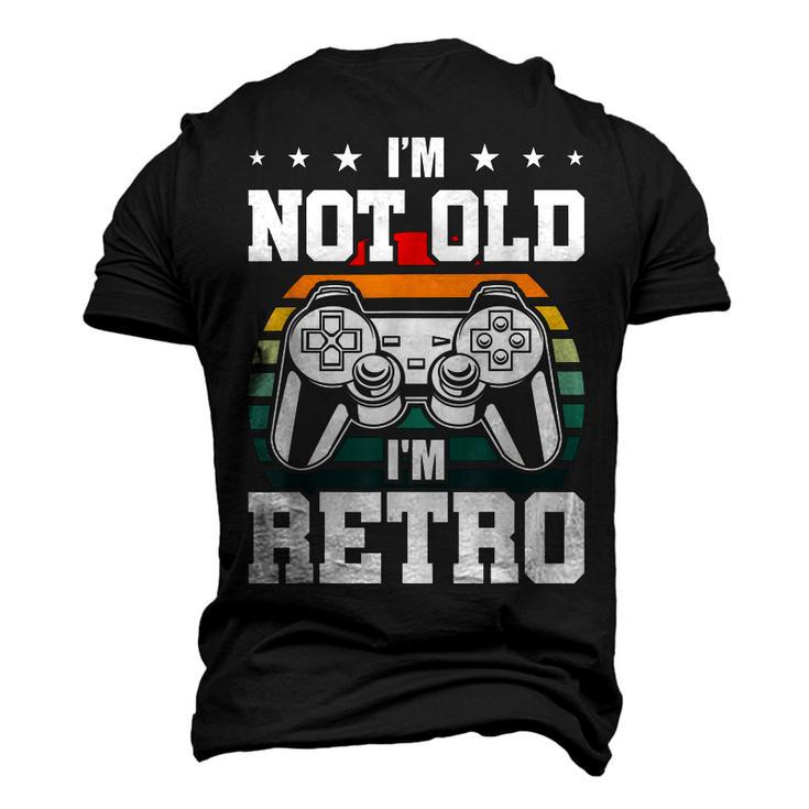 Not Old Im Retro Video Gamer Gaming Men's 3D T-shirt Back Print