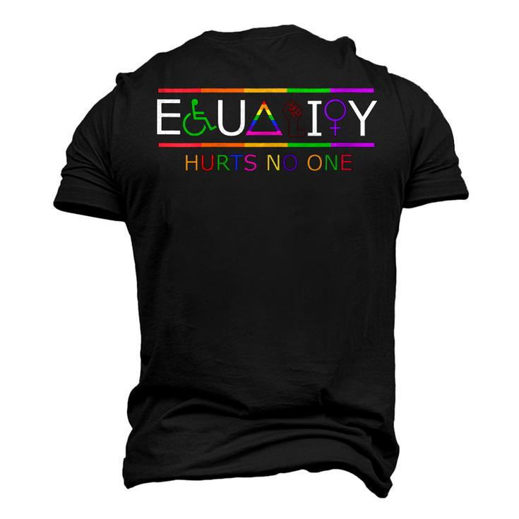 Womens Official Lgbt Equality Hurts No One Lover For Men Woman Kids Men's 3D T-shirt Back Print