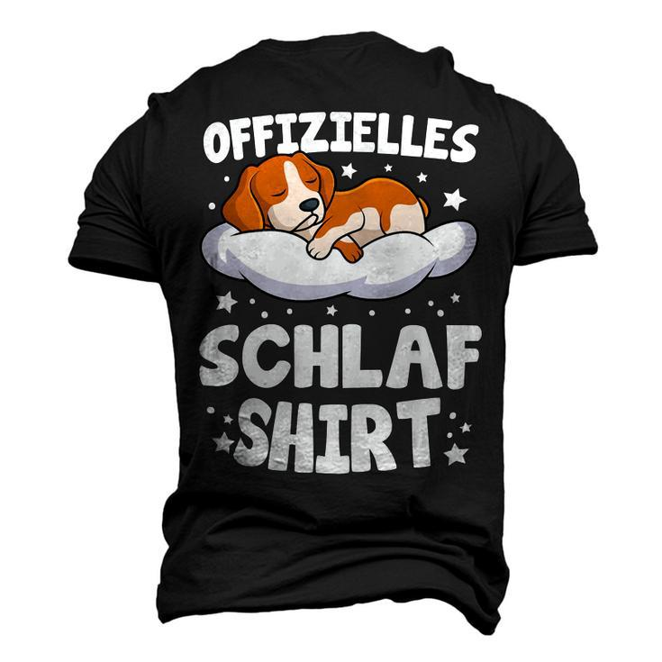 Official Sleepshirt Pyjamas Beagle Dogs 210 Beagle Dog Men's 3D T-shirt Back Print