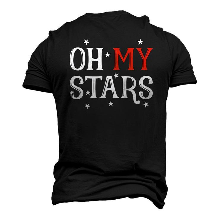 Oh My Stars July 4Th Independence Day Men's 3D T-Shirt Back Print