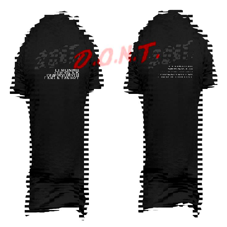 The Original Dont Let Me Drink Milk It Makes My Tummy Hurt Men's 3D T-Shirt Back Print