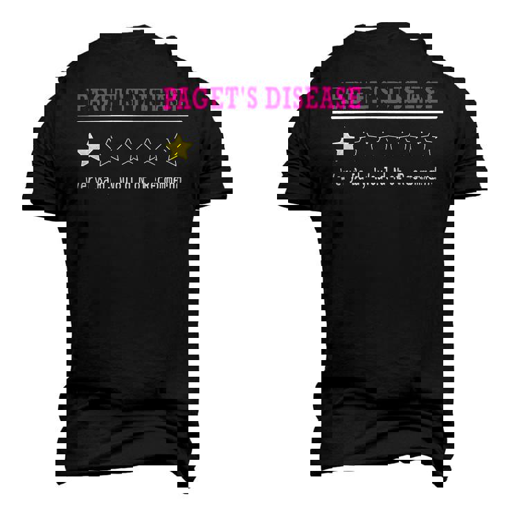 Pagets Disease Review  Pink Ribbon  Pagets Disease  Pagets Disease Awareness Men's 3D Print Graphic Crewneck Short Sleeve T-shirt