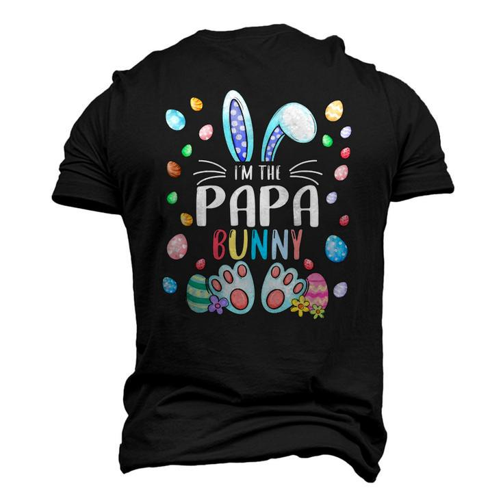 Im The Papa Bunny Easter Day Matching Outfits Men's 3D T-Shirt Back Print