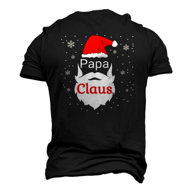 Papa Claus Christmas Believe Santa Claus Claus Men's 3D T-Shirt Back Print