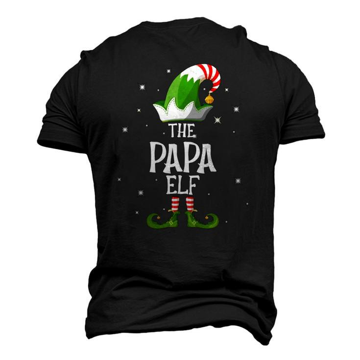 The Papa Elf Matching Group Christmas Men's 3D T-Shirt Back Print