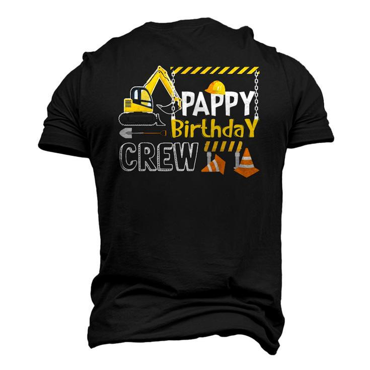 Pappy Birthday Crew Construction S Birthday Men's 3D T-Shirt Back Print